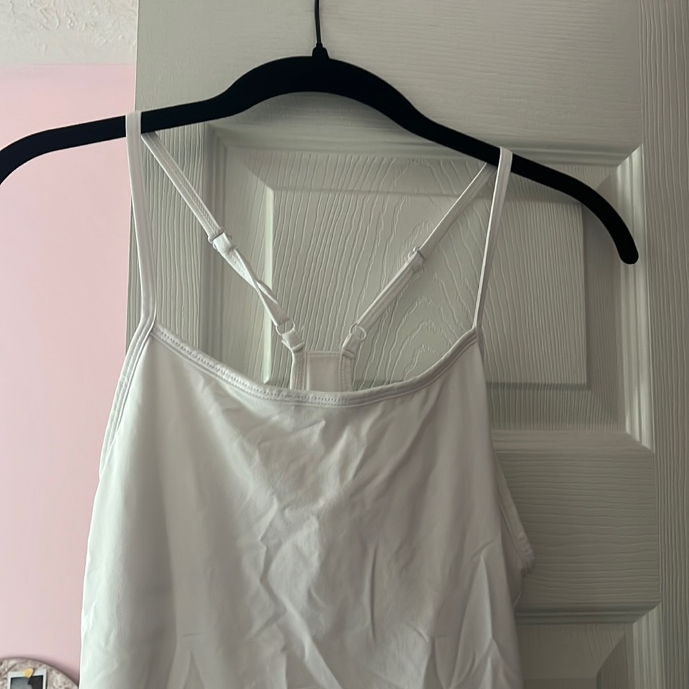 White athletic dress